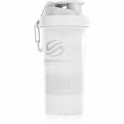 Smartshake Original2GO sportski shaker + spremnik boja Pure White 600 ml