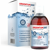 Aura Herbals Argentum 200 Collodial Silver 25 ppm tonik s koloidnim srebrom 500 ml