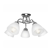 Plafonski luster MIRANDA 5xE27/60W/230V sjajni hrom