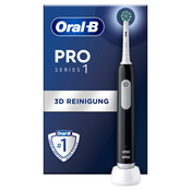 Oral-B Pro 1 Cross Action Crna cetkica Elektricna za zube