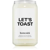 homesick Lets Toast dišeča sveča 390 g