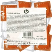 On) Bulk-Pack: Stimulation, 100 dotted condoms