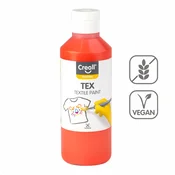 Barva za tekstil Creall Tex 250 ml - oranžna