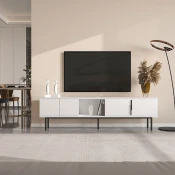 Hanah Home TV Komoda Ramsey, 180x50x29,6 cm, Bela