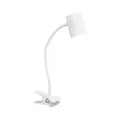Osram - Namizna svetilka s sponko DESK LINE 1xGU10/9W/230V bela