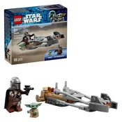 LEGO® Star Wars Speeder motor Mandalorijca in Groguja številka 75436