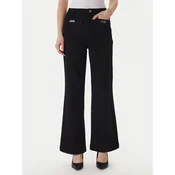 Morgan Jeans hlače 261-PSOFT1 Črna Wide Leg