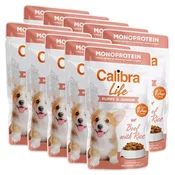 Calibra Dog Life Puppy & Junior Beef with Rice 10 x 150 g