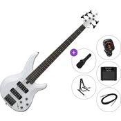 Yamaha TRBX 305 Premium SET White 5 strunska bas kitara