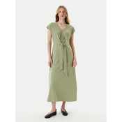 United Colors Of Benetton Poletna obleka 3FJHDV01T Zelena Regular Fit