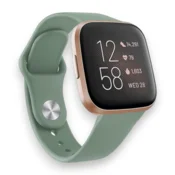 Infostyle Silikonski pašček Vancle za Fitbit Versa 2/Versa/Versa Lite Temno zelena