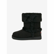 Black girls winter boots in suede Levis® Tide