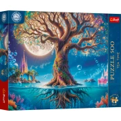 Trefl - Puzzle Premium Plus: Čas za čaj: čarobno drevo - 500 kosov
