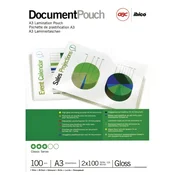 GBC žepki za plastificiranje, A3, 125mic, 100/1