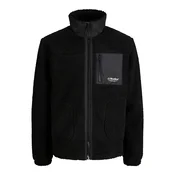JACK & JONES Jopa iz flisa JJESOHO črna/bela