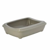 Moderna Toalet za macke sa ramom Arist-O-Tray + Rim, M, Sivi