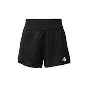 ADIDAS PERFORMANCE Športne hlače Pacer Essentials črna/bela