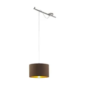 Eglo 96799 - Visece svetlo CALCENA 1xE27/60W/230V sivo
