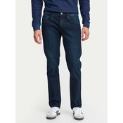 Blend Jeans hlače 20717301 Mornarsko modra Slim Fit