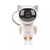 Retlux - LED deciji projektor 230V astronaut 23,3 cm + daljinski upravljac