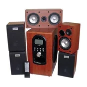Zvucnici Genius SW-HF5.1 6000 II 5.1 - smede-crni, rasprodaja
