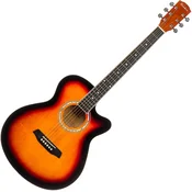 Pasadena PGC-10 Vintage Sunburst Jumbo akusticna gitara (Kao novo)
