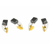 GEKO Set šterih ogljikovih krtačk za elektromotor 8x14x17mm