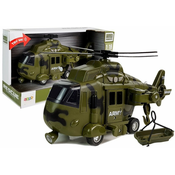 Lean Toys Vojni spasilacki helikopter 1:16