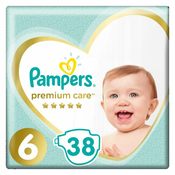 Pampers Premium Care VP pelene, veličina 6 (13+ kg), 38 komada