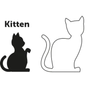 Mačja ovratnica Kitten Alfry 15-25CM Flamingo - Ovratnice in oprsnice - Modra