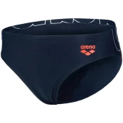 Boys swimsuit arena boys swim brief graphic navy 164cm