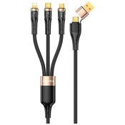 1 to 3 Awei Usb-C To Lightning Kabel 100W Za Iphone 12 13 14 15 Hitro Polnjenje