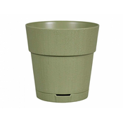 Saksija za cvijece Ethica fi 19x19cm 3.2l masl. zelena Stefanplast