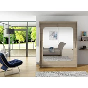 Garderobna omara Atlanta 135 (Sonoma hrast) Sonoma hrast, 200x150x58cm, Vrata omare: Drsna