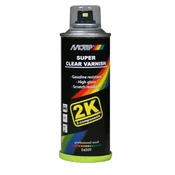 Prozorni lak v spreju 1K/2K 160ml-600ml Motip - 2K SUPER CLEAR VARNISH 04209 160ml