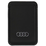 Audi Synthetic Leather Wallet Card Slot black MagSafe AU-MSCH-Q3/D1-BK (AU-MSCH-Q3/D1-BK)