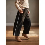 Sinsay - Pantalone sa prugom - crno
