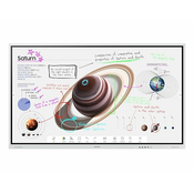 Samsung WM85B interactive whiteboard 2.16 m (85) 3840x2160 pixels Touchscreen Light grey HDMI