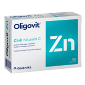 Oligovit Zn + Vitamin C, 100 kapsul
