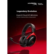 Hyperx Gaming Bluetooth slušalice Cloud III S, Crne