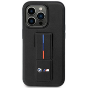 Bmw BMW Grip Stand Hot Stamp - Ohišje za iPhone 14 Plus (črno)