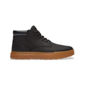 Timberland za moške. TB0A69FNW051 Maple Grove usnjene športne copate črne barve (40), Črna, Ravna stran, Čipke, Prilo
