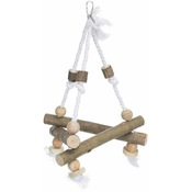 Trixie Bark Wood Swing On A Rope