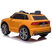 Otroški avto 12V Audi Q8, rumena
