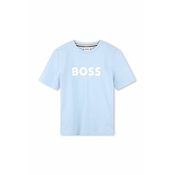 BOSS Kidswear Majica, svijetloplava / bijela