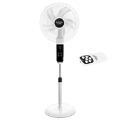 ADLER Stojeći ventilator sa daljinskim upravljačem i LED displejem 40cm AD7328 beli