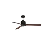 AXEL PLAFONSKI VENTILATOR IP20/ČRNI & DRVO NL9952350