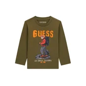 Guess Bluza N6BI04 K5854 Zelena Regular Fit