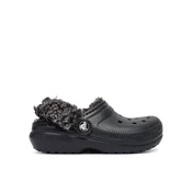 Natikači Crocs Classic Fleece Lined Clog K 212856 Črna
