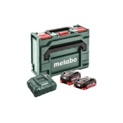 Metabo set baterija i punjaca Basic 1 x LiHD 4.0Ah + 1 x LiHD 5.5Ah + kofer 18V (685136000)